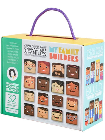 MY FAMILY BUILDERS 32 PIECE SET - Norman & Jules
