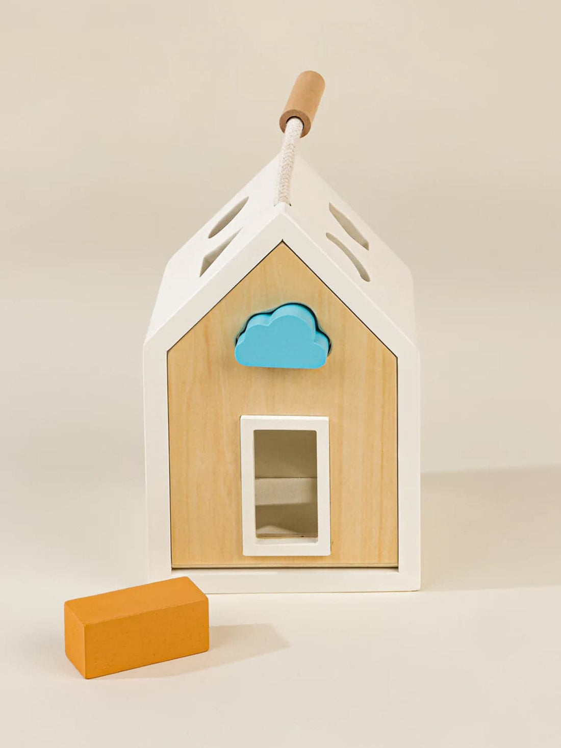 WOODEN SHAPES SORTING HOUSE - Norman & Jules