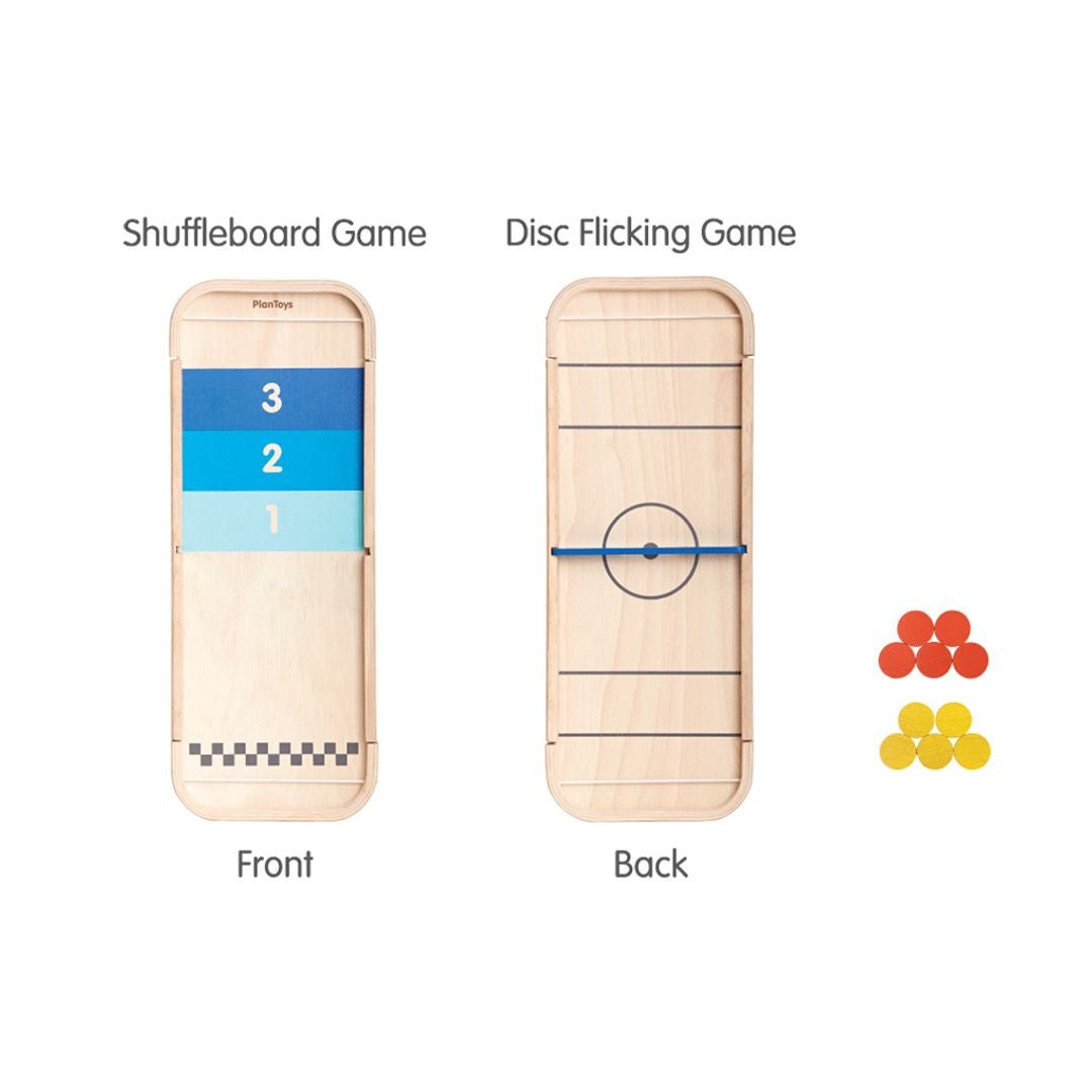 2 - In - 1 Shuffleboard Game - Norman & Jules