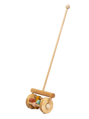 WOODEN RATTLE PUSH TOY