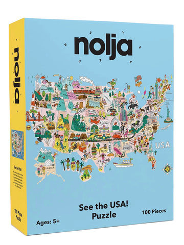 SEE THE USA! PUZZLE