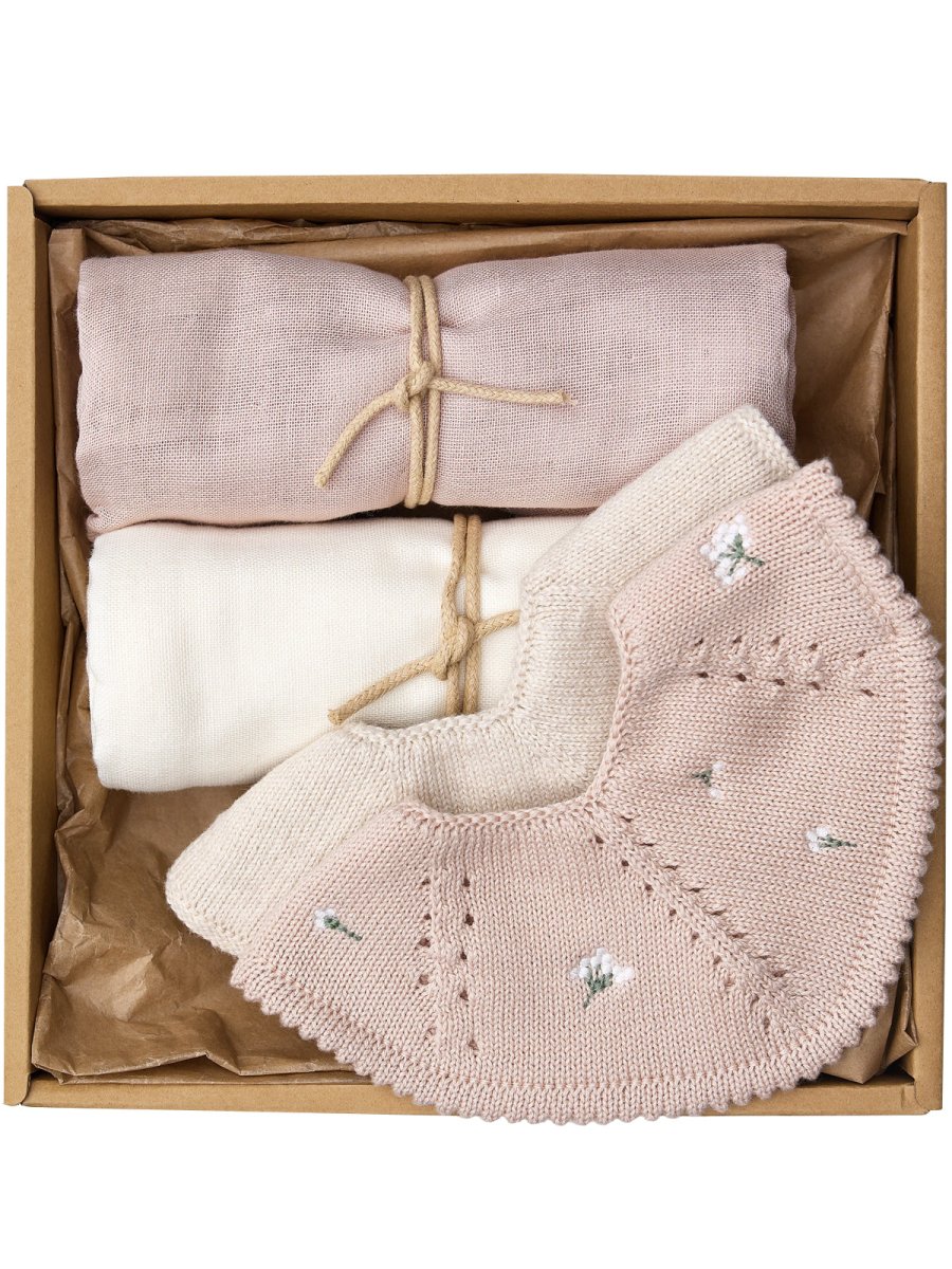 BABY GIFT BOX SET, MELLOW ROSE - Norman & Jules