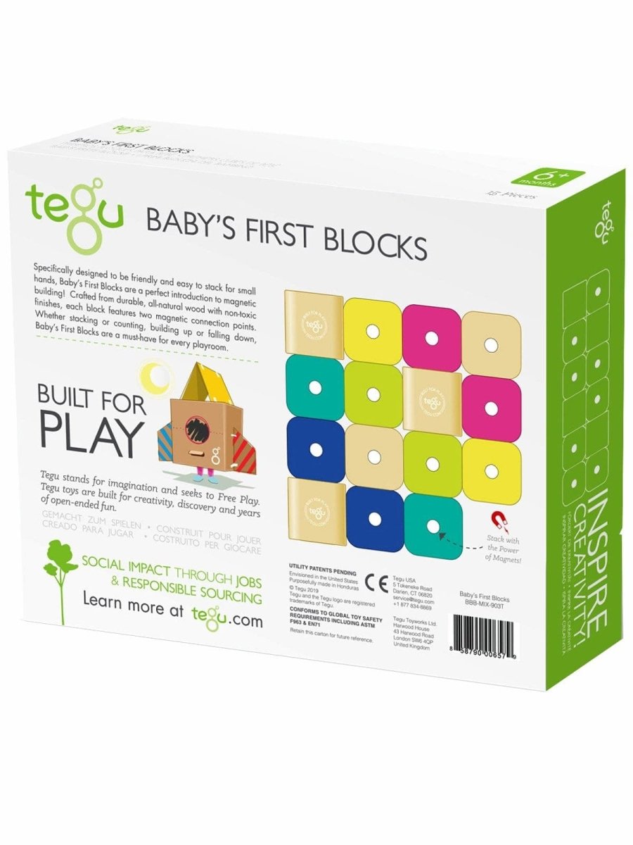 BABY'S FIRST MAGNETIC BLOCKS - Norman & Jules