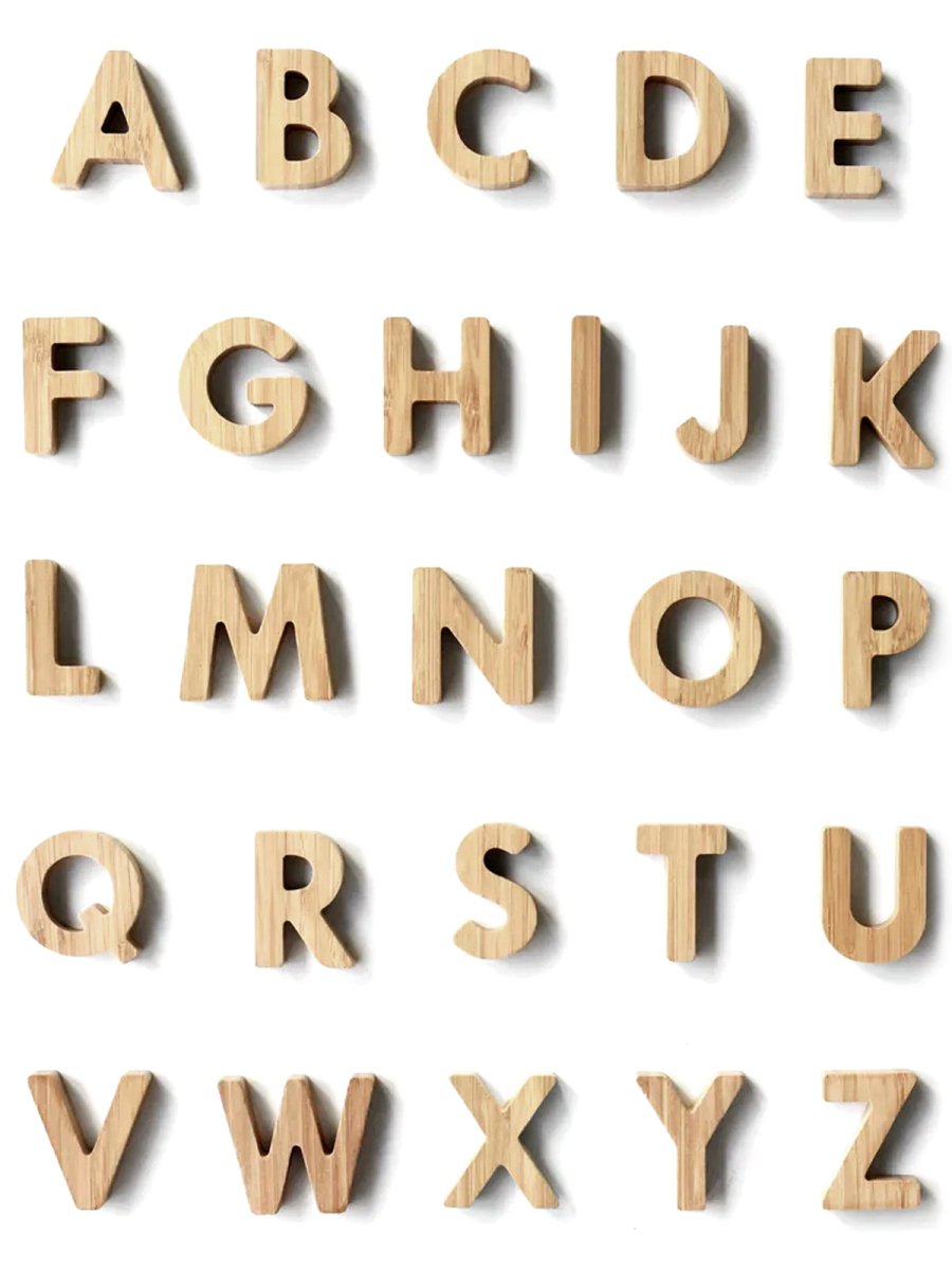 Bamboo Alphabet - Norman & Jules