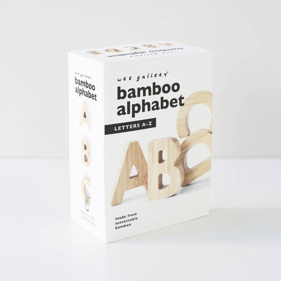 Bamboo Alphabet - Norman & Jules