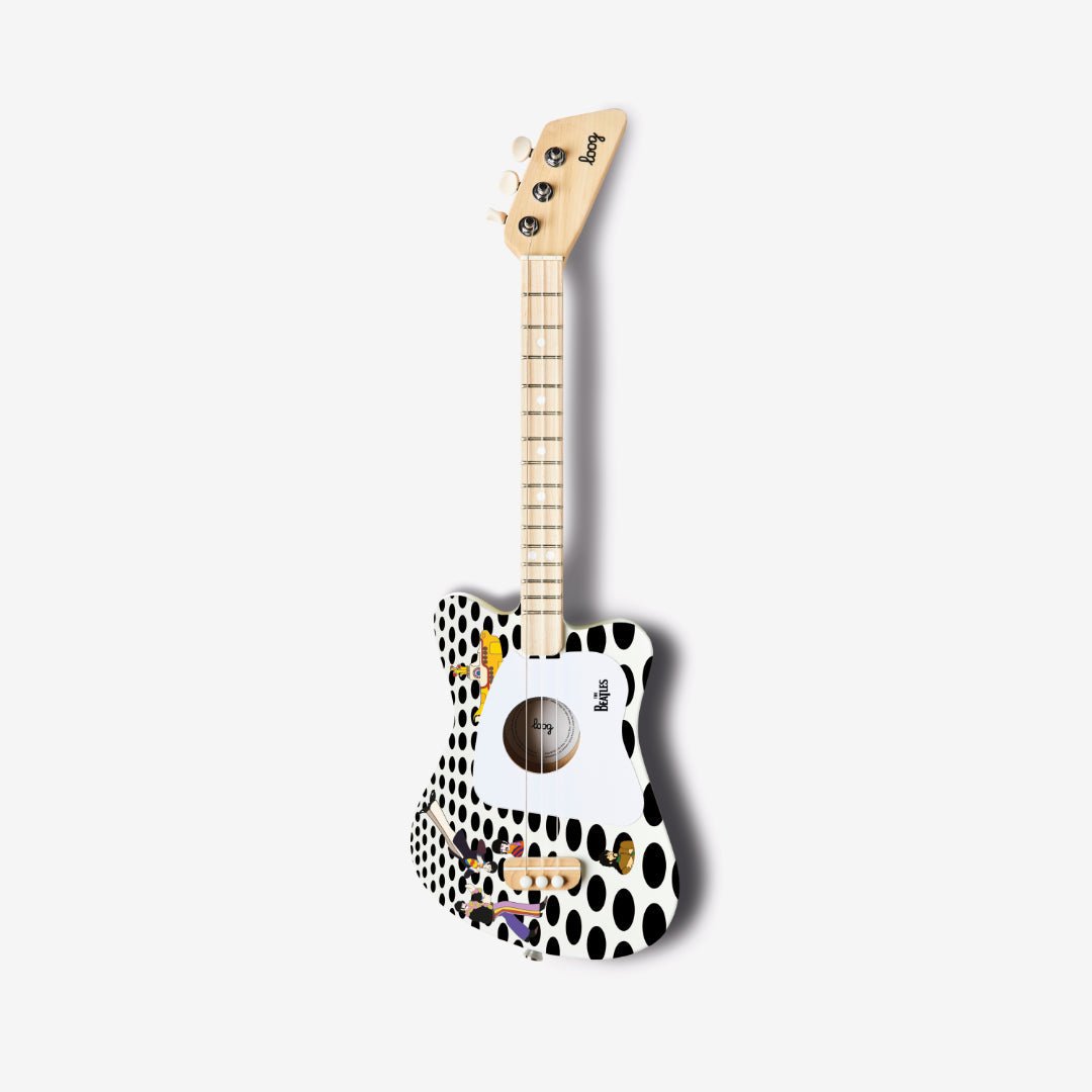 BEATLES + LOOG MINI GUITAR KIT, DOTS - Norman & Jules