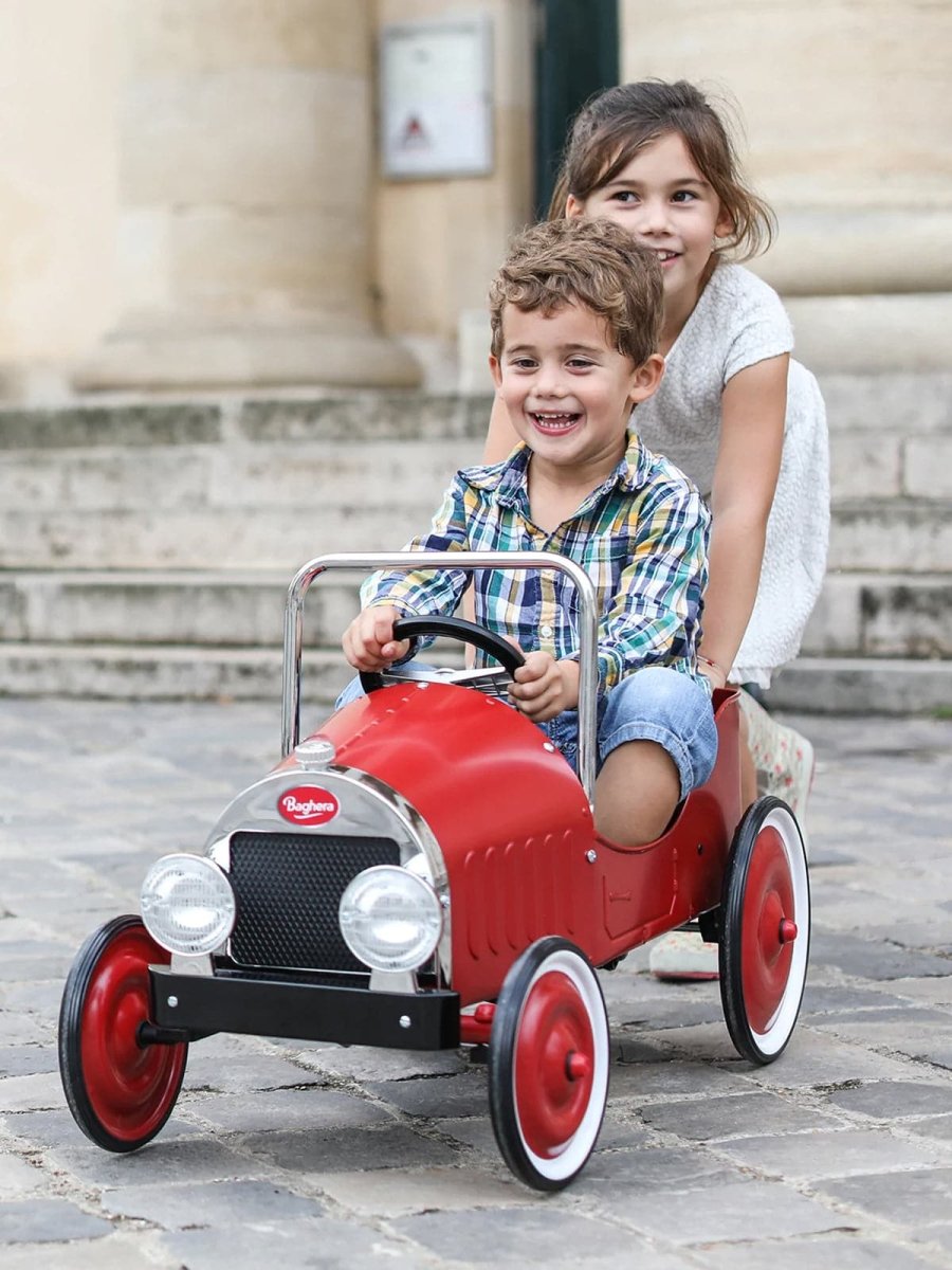 CLASSIC PEDAL CAR, RED - Norman & Jules