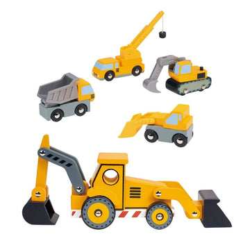 Construction Vehicles Bundle - Norman & Jules