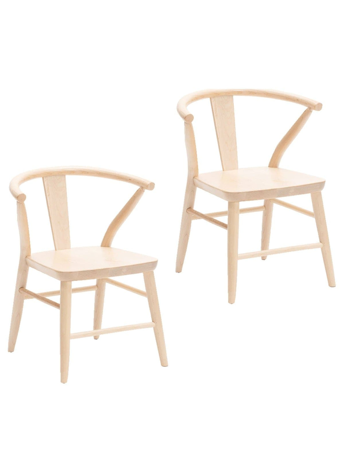 CRESCENT CHAIRS, NATURAL - Norman & Jules