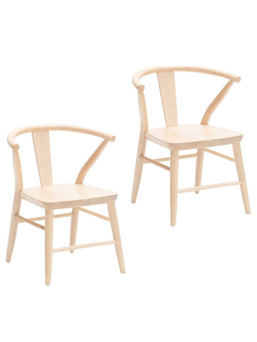 CRESCENT CHAIRS, NATURAL - Norman & Jules