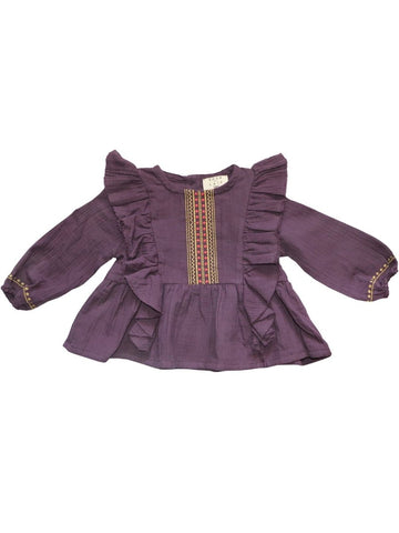 EMBROIDERED BLOUSE - 18 MONTHS - Norman & Jules