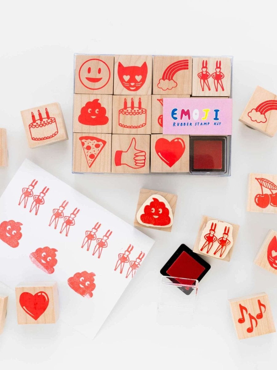 EMOJI STAMP SET - Norman & Jules