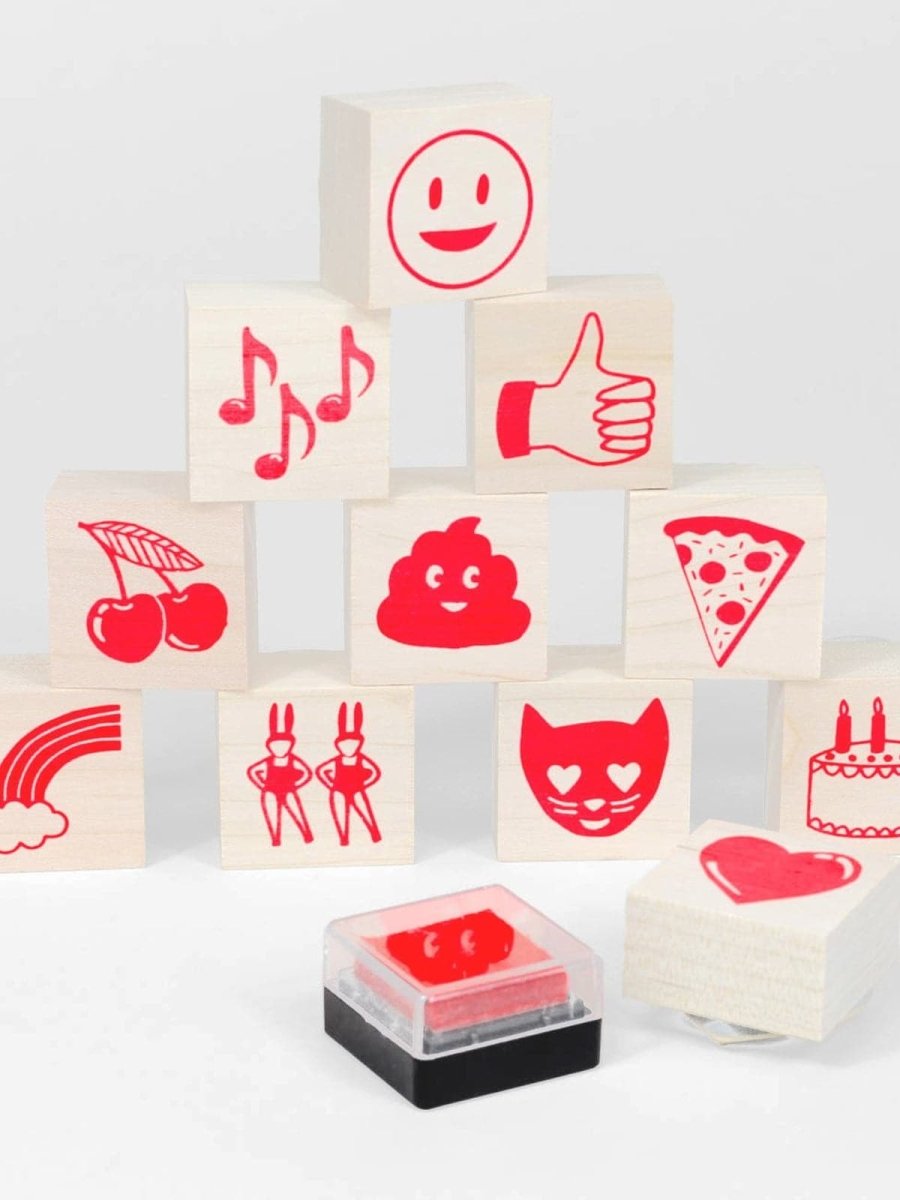 EMOJI STAMP SET - Norman & Jules