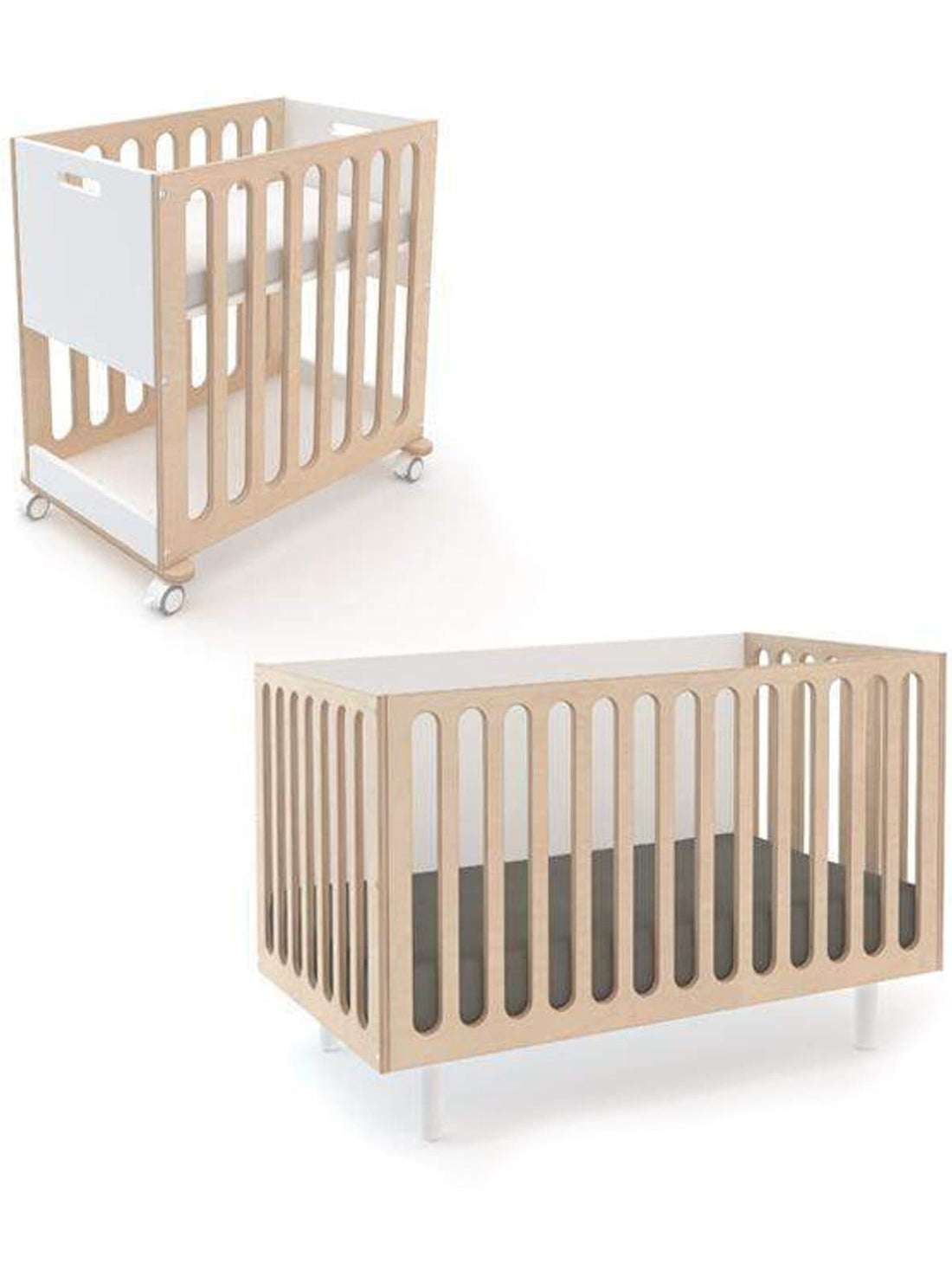 FAWN COLLECTION BASSINET/CRIB, BIRCH - Norman & Jules