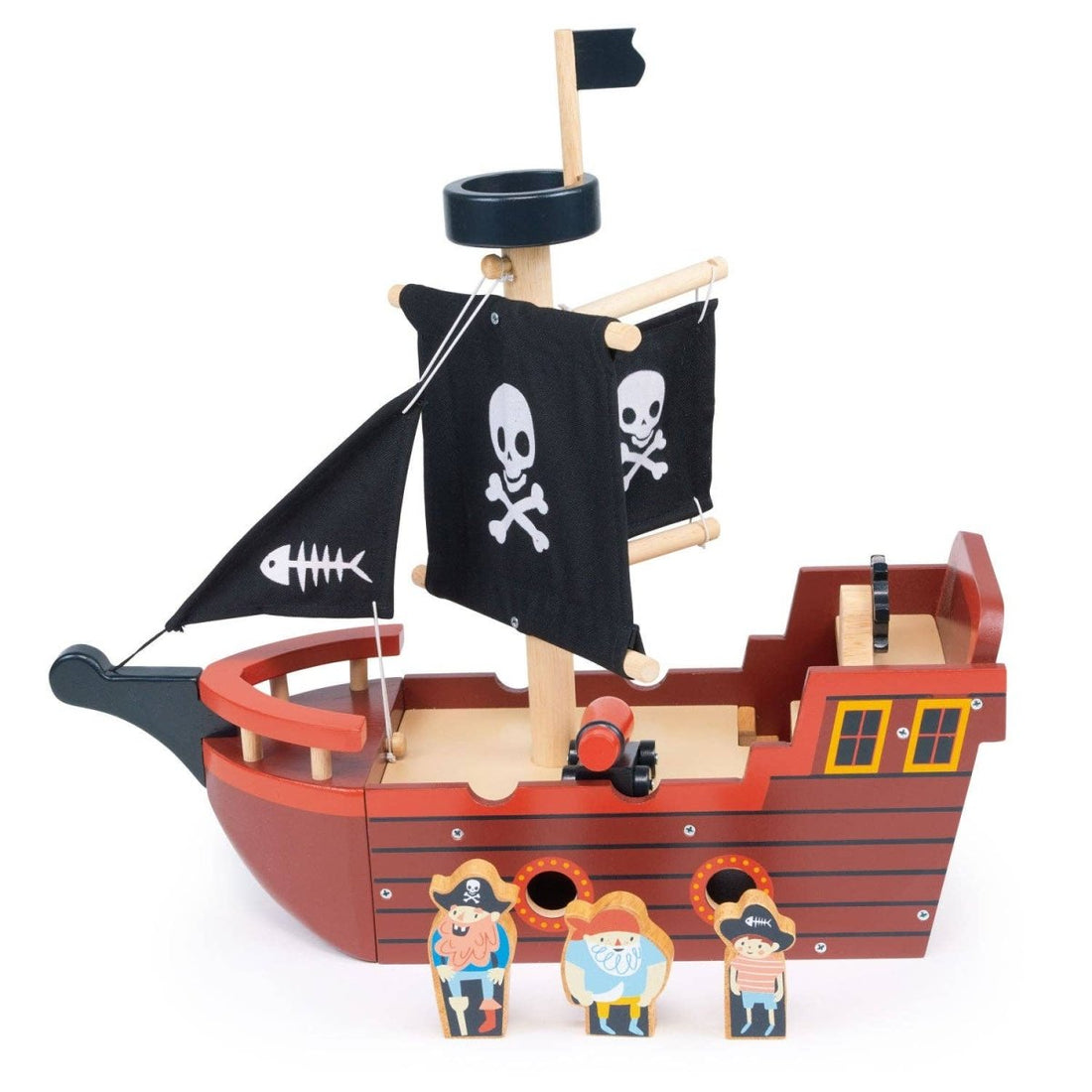 Fishbones Pirate Ship - Norman & Jules