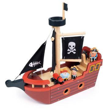 Fishbones Pirate Ship - Norman & Jules