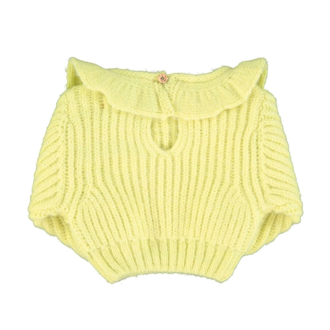KNITTED LIME SWEATER - Norman & Jules