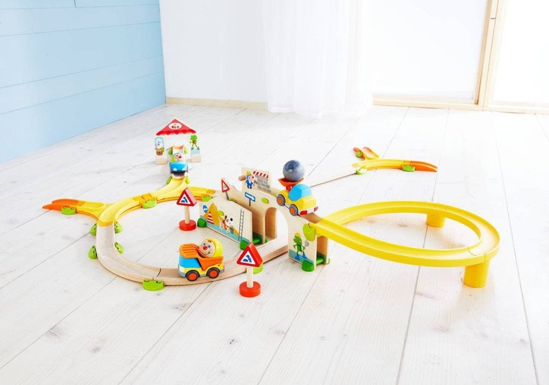 Kullerbu Construction Site Play Track Starter Set - Norman & Jules