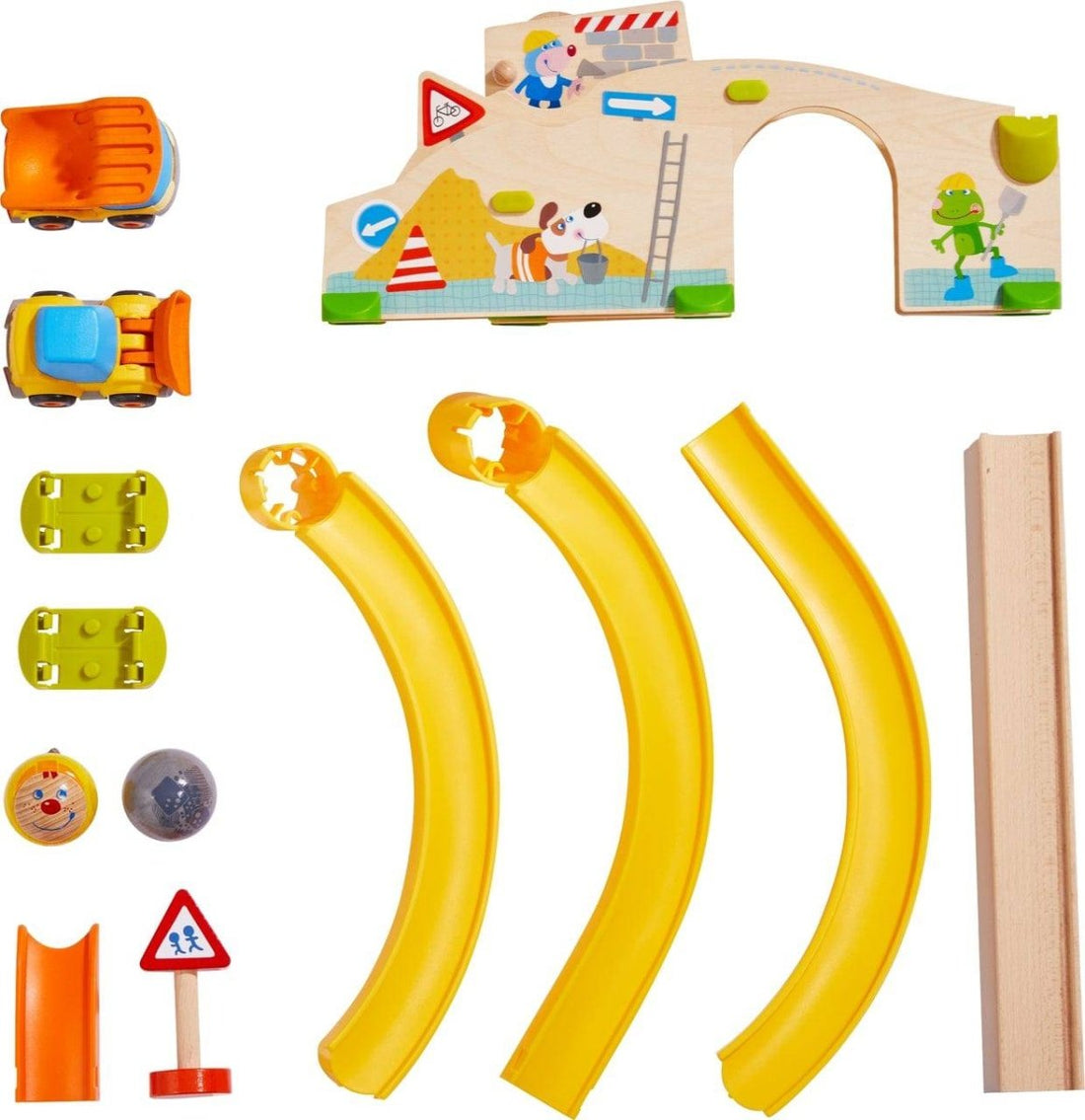 Kullerbu Construction Site Play Track Starter Set - Norman & Jules