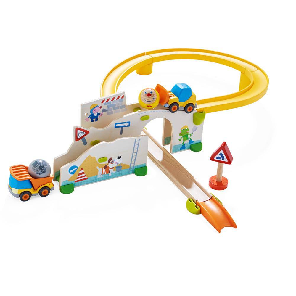 Kullerbu Construction Site Play Track Starter Set - Norman & Jules