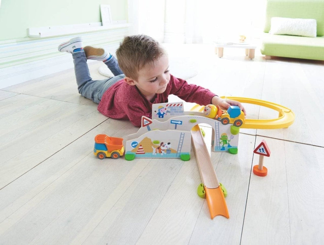 Kullerbu Construction Site Play Track Starter Set - Norman & Jules