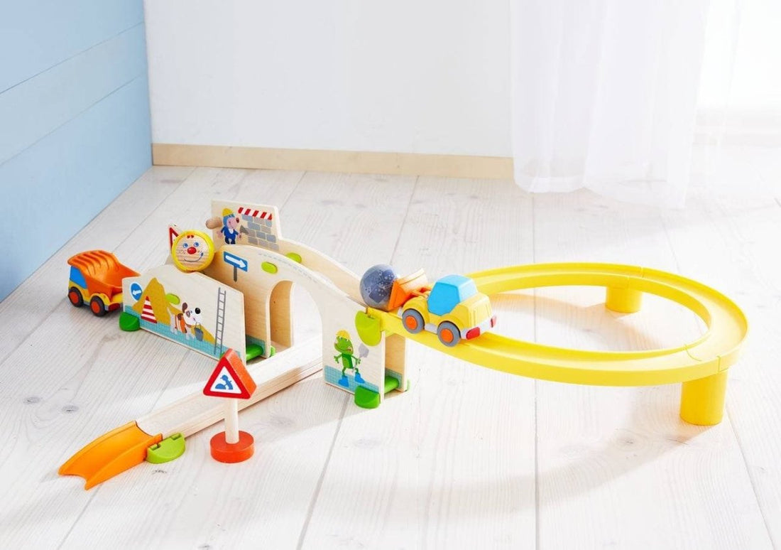 Kullerbu Construction Site Play Track Starter Set - Norman & Jules