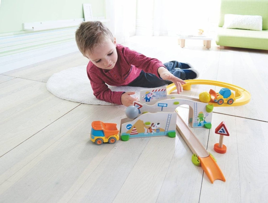 Kullerbu Construction Site Play Track Starter Set - Norman & Jules