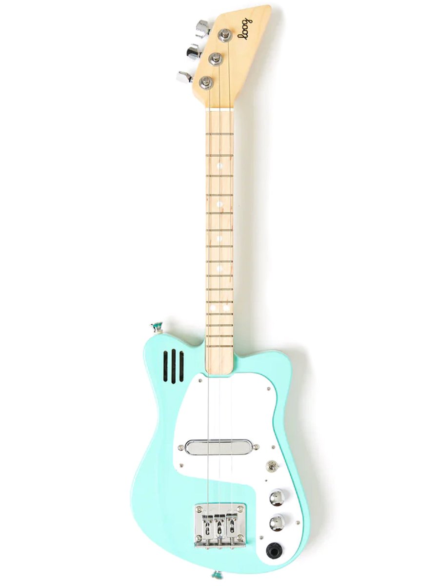 LOOG MINI 3 - STRING ELECTRIC GUITAR, GREEN - Norman & Jules