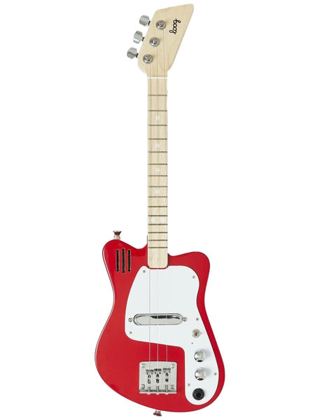 LOOG MINI 3 STRING ELECTRIC GUITAR RED Norman Jules