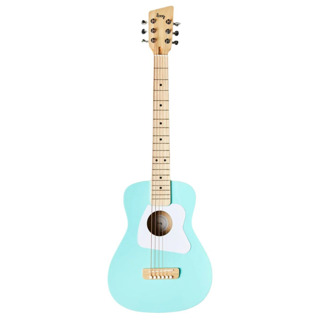 Loog Pro VI Acoustic 6 - String Guitar, Green - Norman & Jules