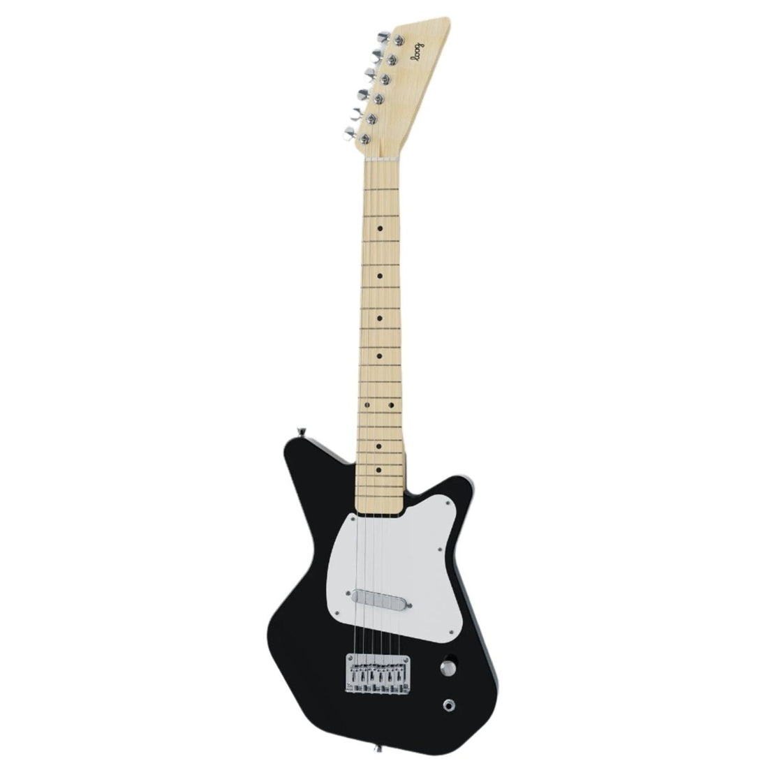 Loog Pro VI Electric Guitar, White - Norman & Jules