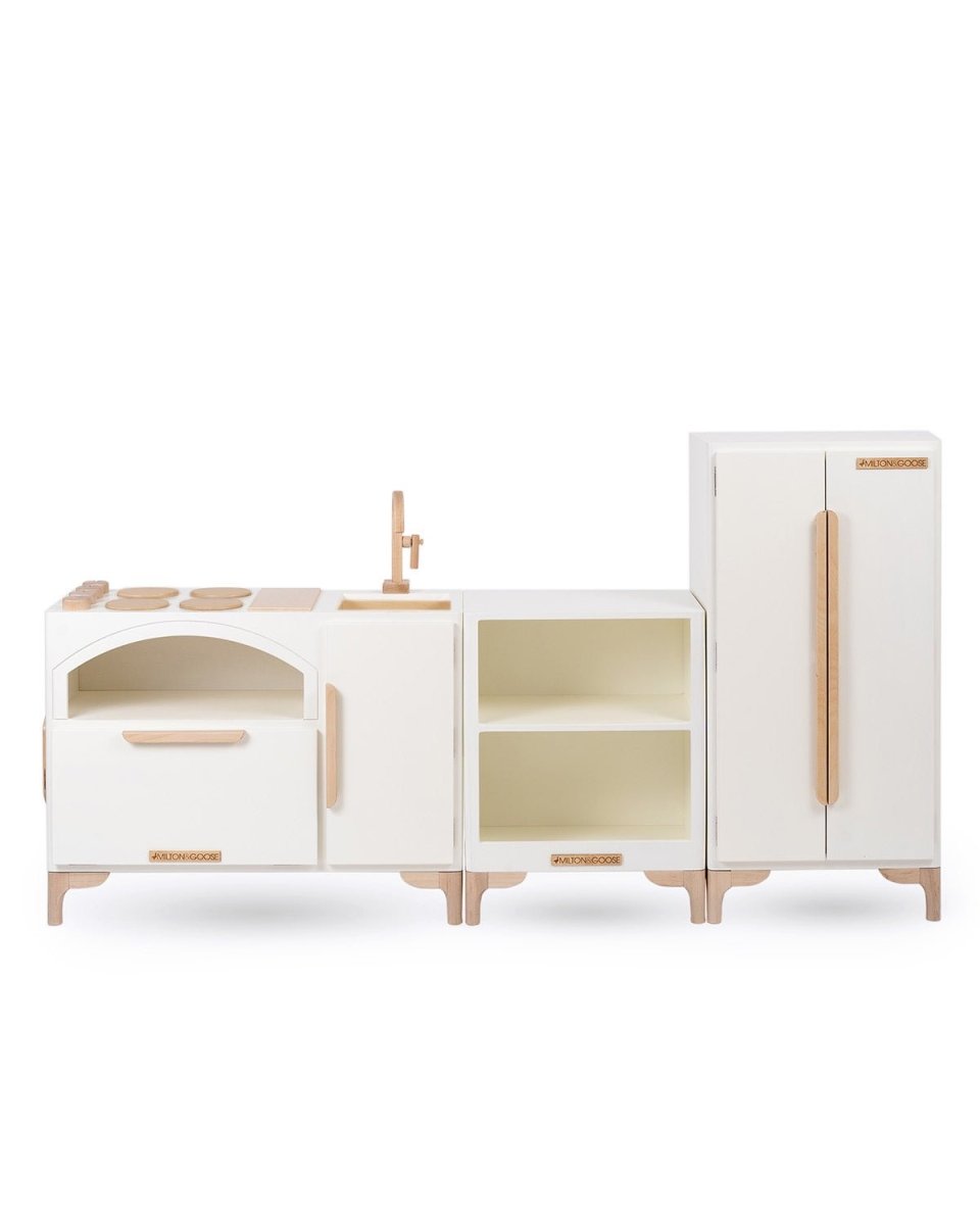 LUCA PLAY KITCHEN, WHITE - Norman & Jules