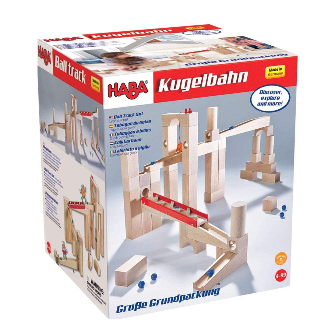 Marble Run Large Set - Norman & Jules