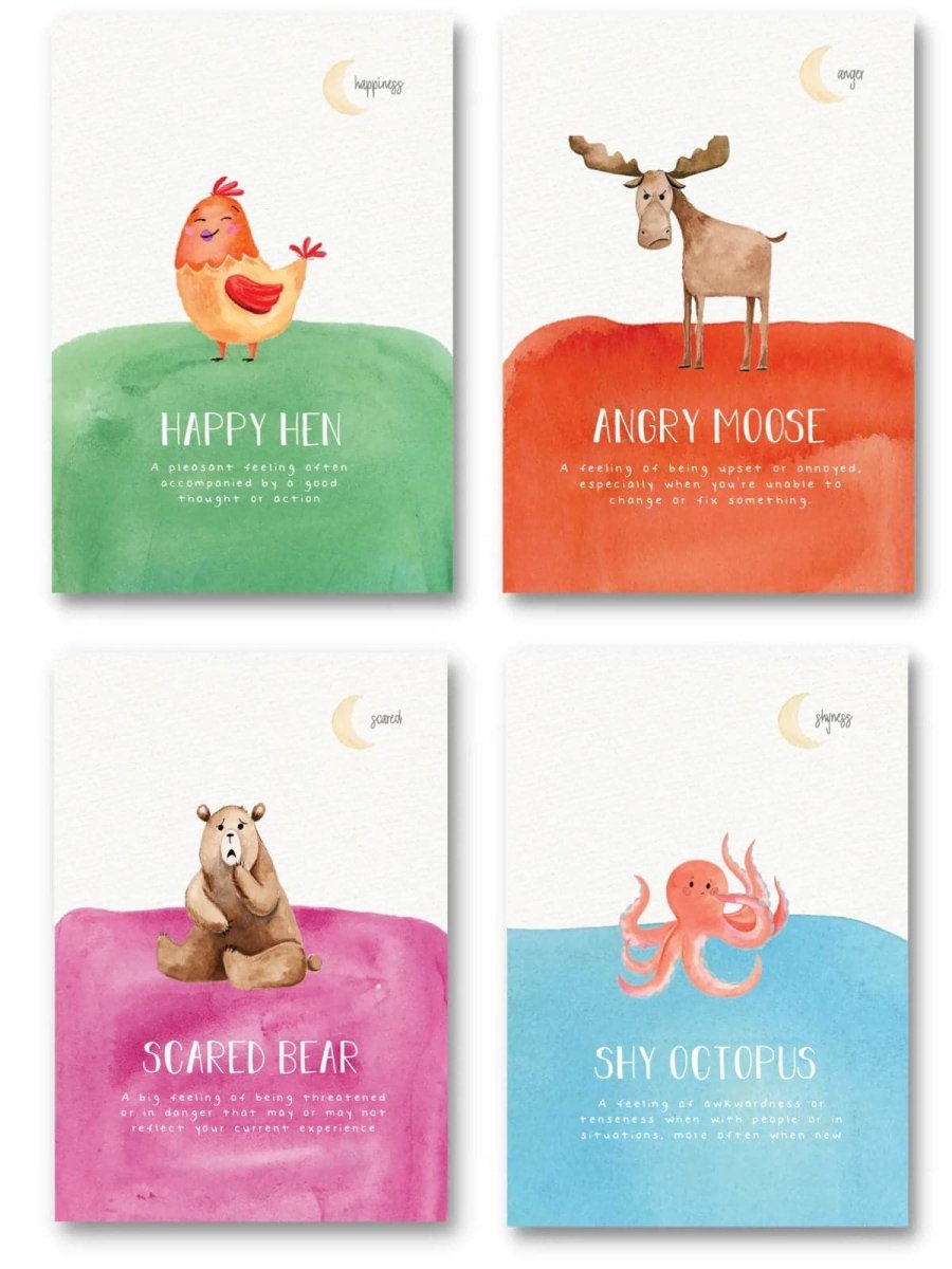 MINDFUL KIDS CARDS: EMOTIONS - Norman & Jules