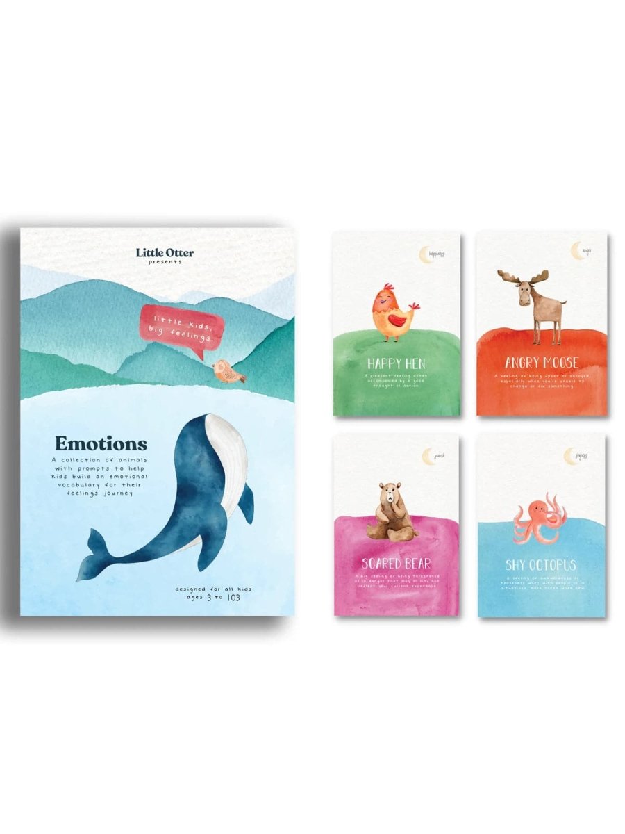 MINDFUL KIDS CARDS: EMOTIONS - Norman & Jules