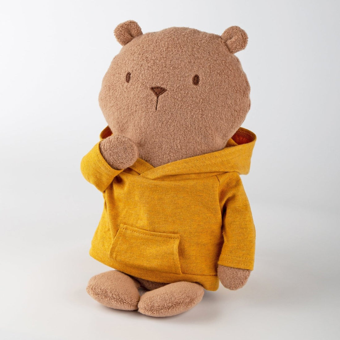 Mister O'Lui Plush Toy (with yellow hoodie) - Norman & Jules