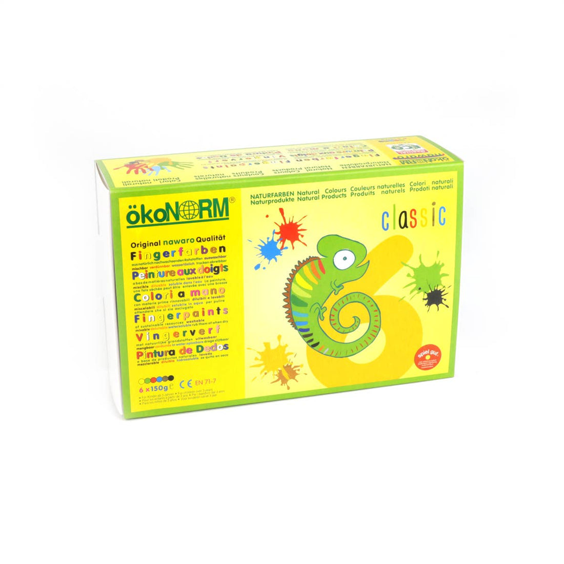 Natural Finger Paint Set - Norman & Jules