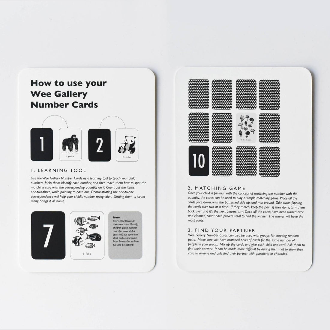 Nature Number Cards - Norman & Jules