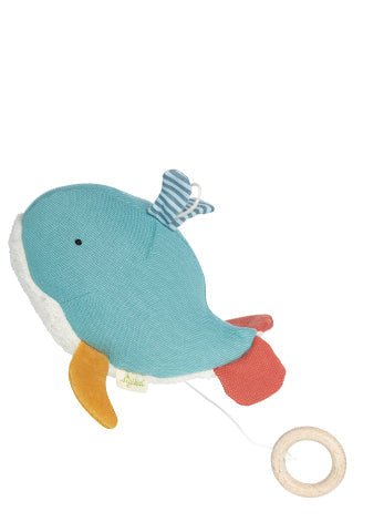 Organic Whale Musical Toy - Norman & Jules