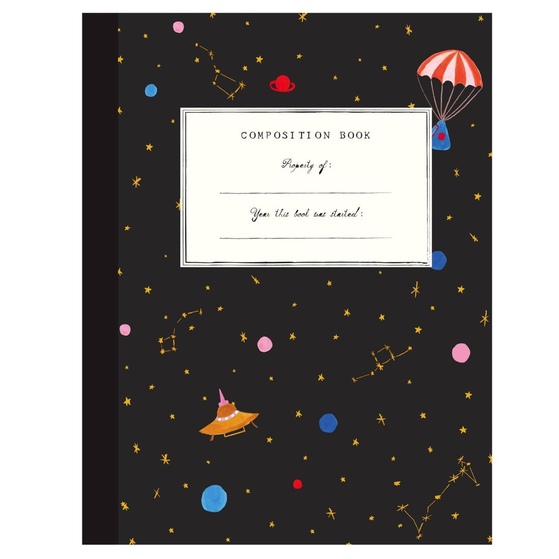 Outer Space Composition Book - Norman & Jules