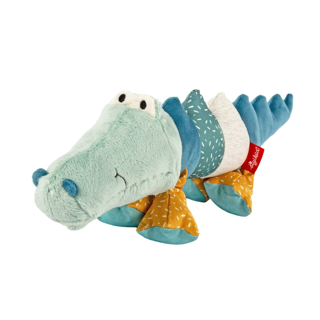 Patchwork Crocodile Plush Toy - Norman & Jules