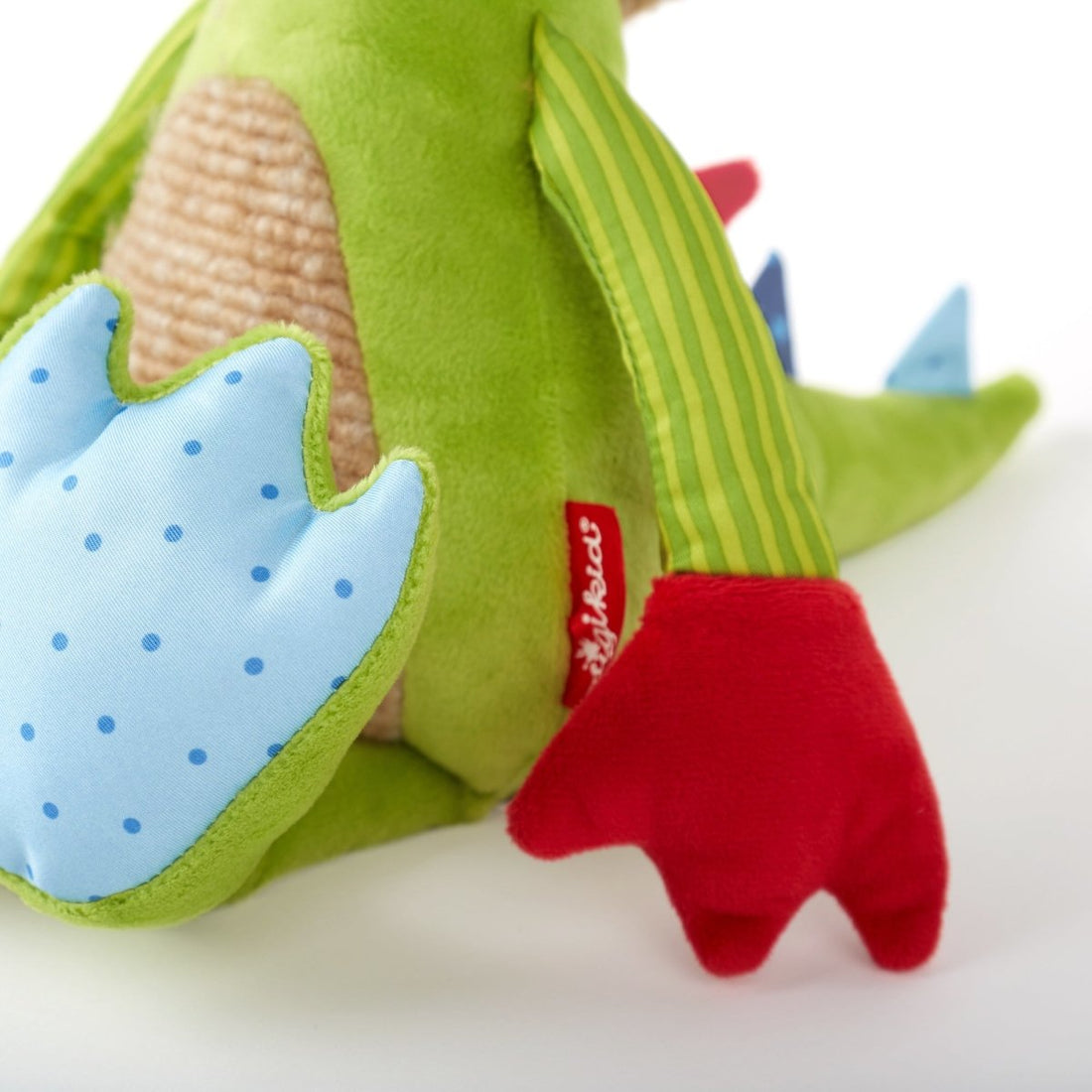 Patchwork Dragon Plush Toy - Norman & Jules