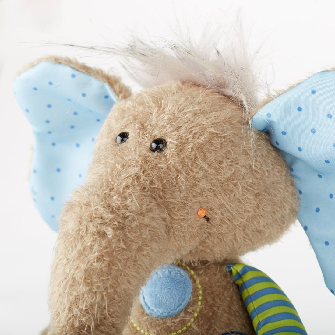 Patchwork Elephant Plush Toy - Norman & Jules