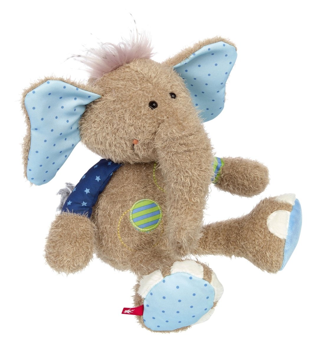 Patchwork Elephant Plush Toy - Norman & Jules