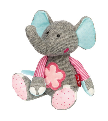 Patchwork Flower Elephant Plush Toy - Norman & Jules