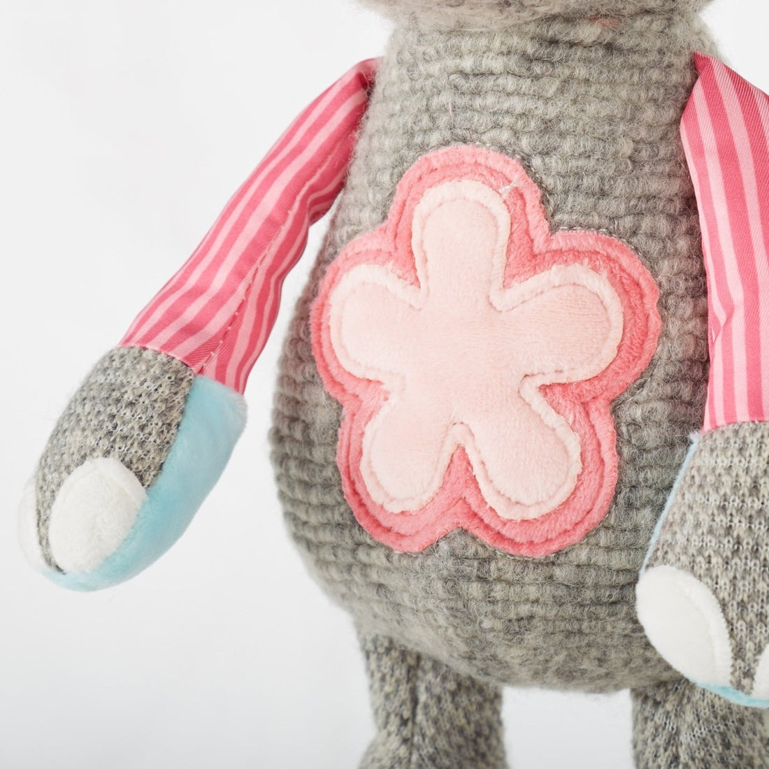 Patchwork Flower Elephant Plush Toy - Norman & Jules