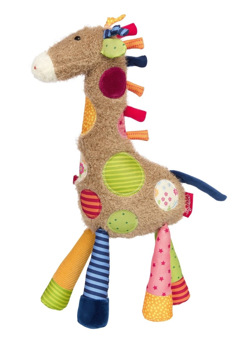 Patchwork Giraffe Plush Toy - Norman & Jules