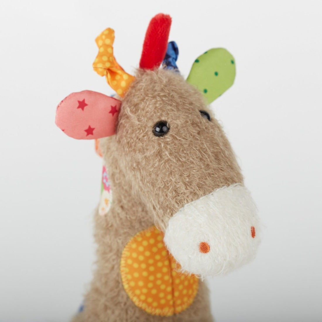 Patchwork Giraffe Plush Toy - Norman & Jules