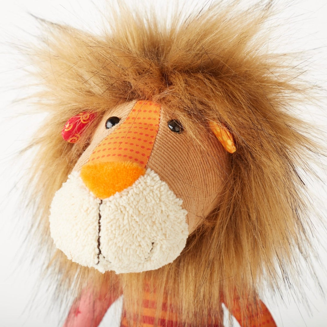 Patchwork Lion Plush Toy - Norman & Jules