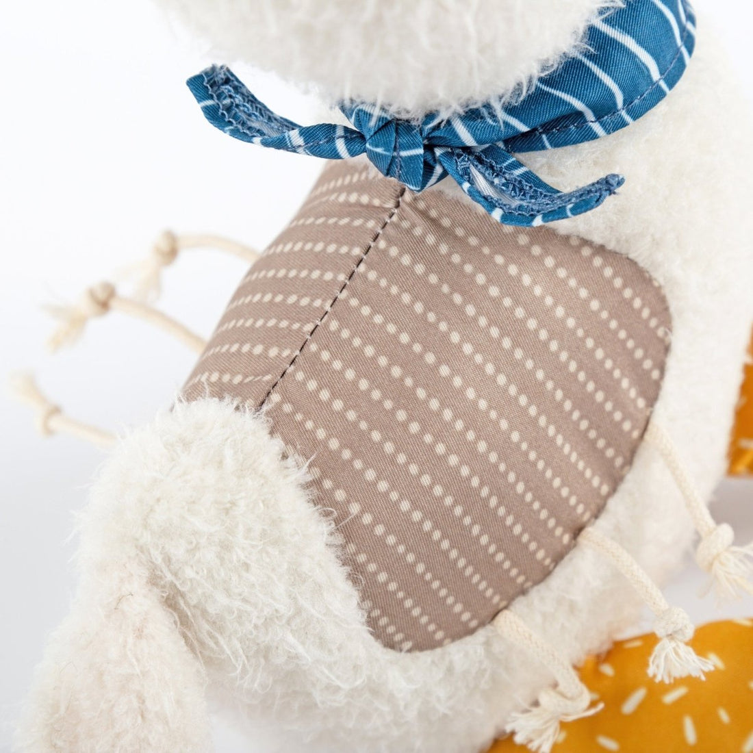 Patchwork Llama Plush Toy - Norman & Jules